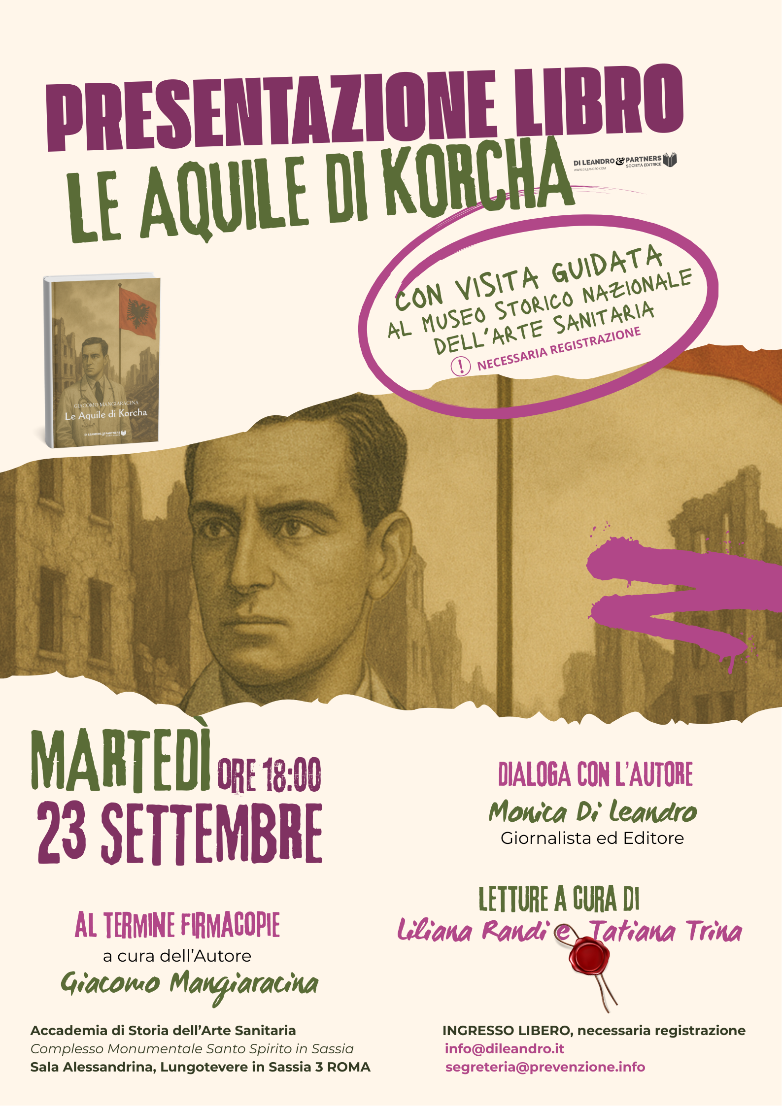 Presentazione libro: "Le aquile di Korcha"
